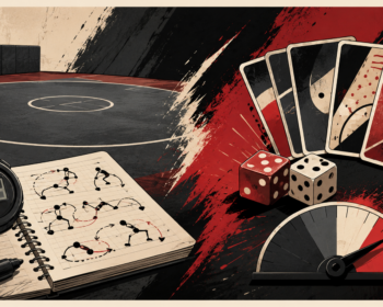 Ring d’entraînement, séquence de mouvements et repères de sécurité avec des icônes de jeu très secondaires.